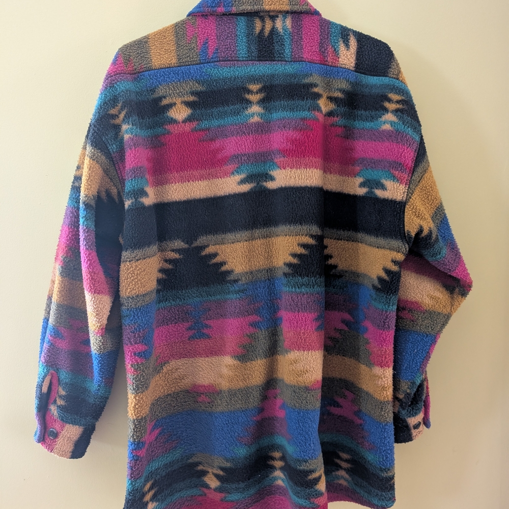 Colorful Southwestern Patterned Jacket - Picture 3 of 3